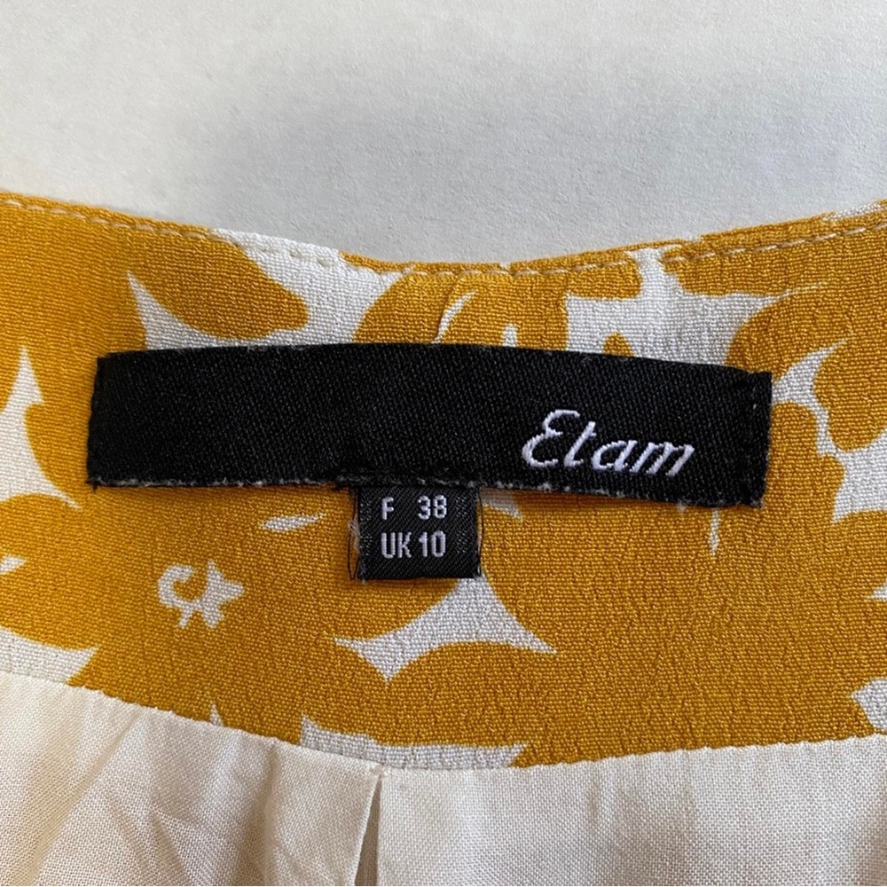 Floral Yellow Dress - Picture 10 of 10